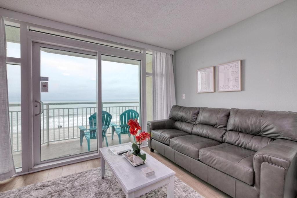 فيلا 2501 S Ocean Blvd, 0407 - Ocean Front Sleeps 6 شاطئ ميرتل المظهر الخارجي الصورة
